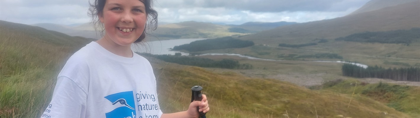 Fundraising for nature: Diary from the West Highland Way, Aged 11