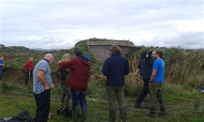 BBC Countryfile Filiming at Radipole Lake