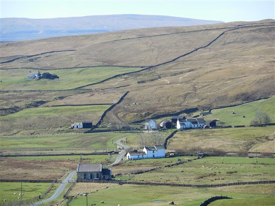 Marshes Gill farm at Harwood in Upper Teesdale (credit Janet Fairclough)