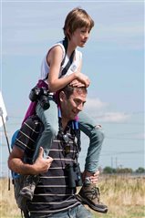 Isabel and her dad at RSPB Rainham Marshes