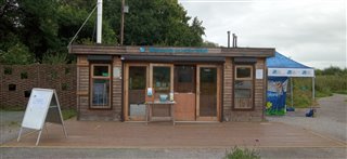 Reopened Welcome Building at RSPB Ham Wall. 