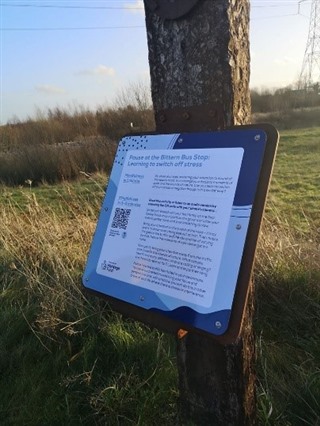 The wellbeing trail has been funded by the National Lottery Heritage Fund and the exercises created by louiseoliverhypnotherapy.co.uk
