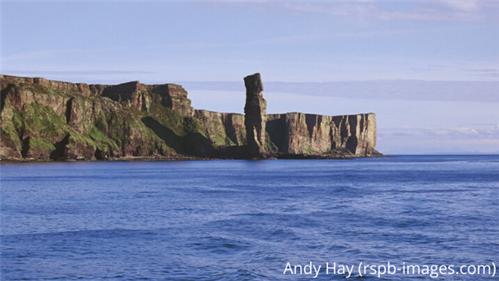view of orkney coast