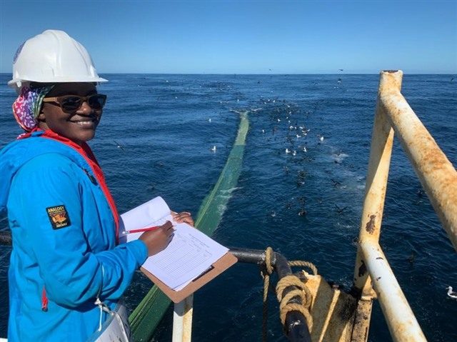 Ndamona recording data (seabird bycatch, mitigation data and safety measures)